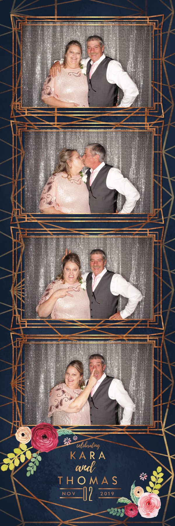 Kara and Thomas Wedding | View more photos from the event at gallery.photoboothbillings.com/u/PhotoBoothBillings/Kara-and-Thomas-Wedding